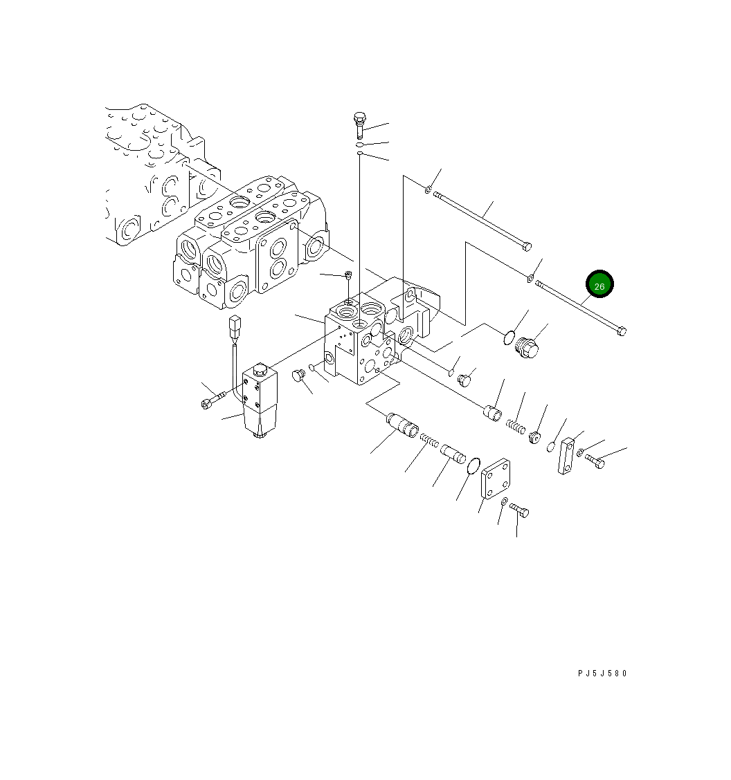 Болт 700-92-11810 Komatsu