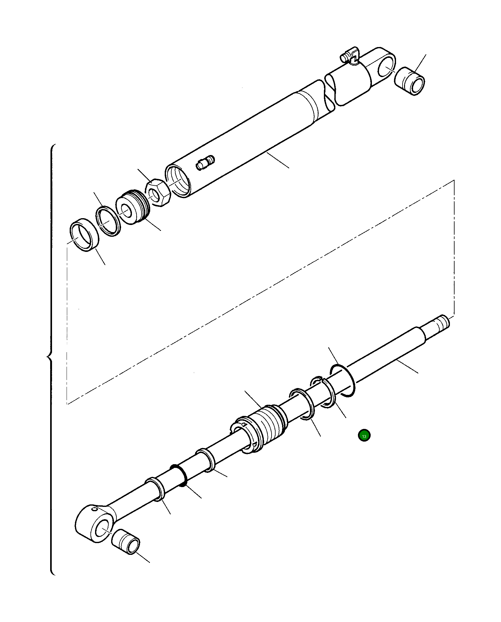 Кольцо 855080619 Komatsu