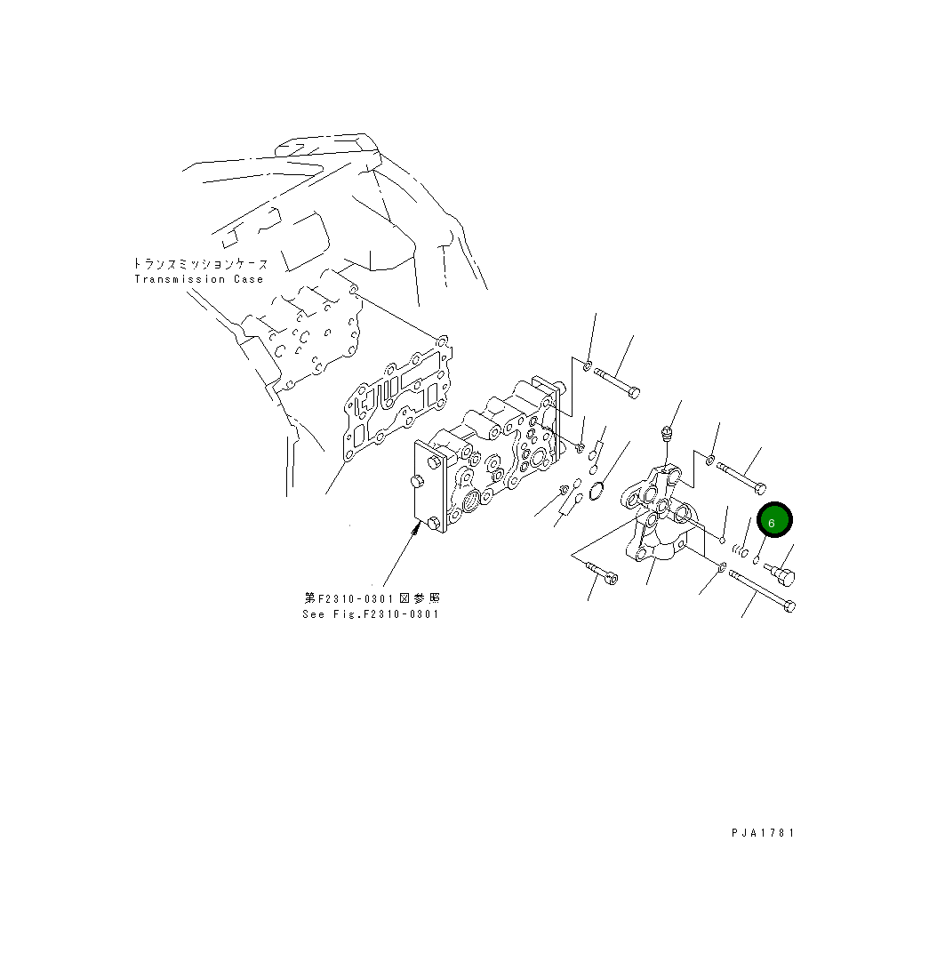 Кольцо уплотнительное (O-Ring) 07002-31223 Komatsu