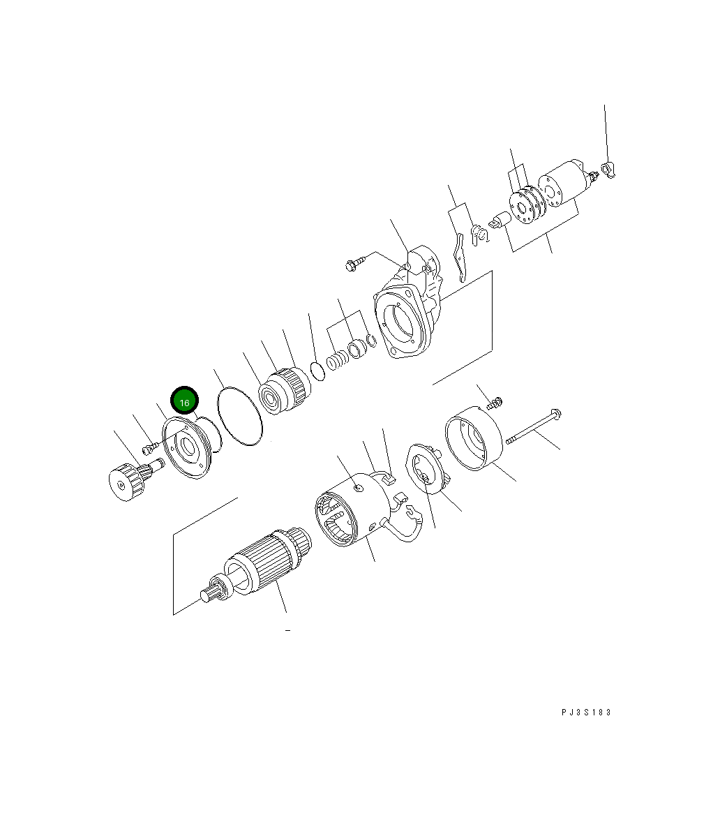 Кольцо уплотнительное (O-Ring) YM129900-77720 Komatsu
