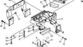 Болт 01018-33095 Komatsu