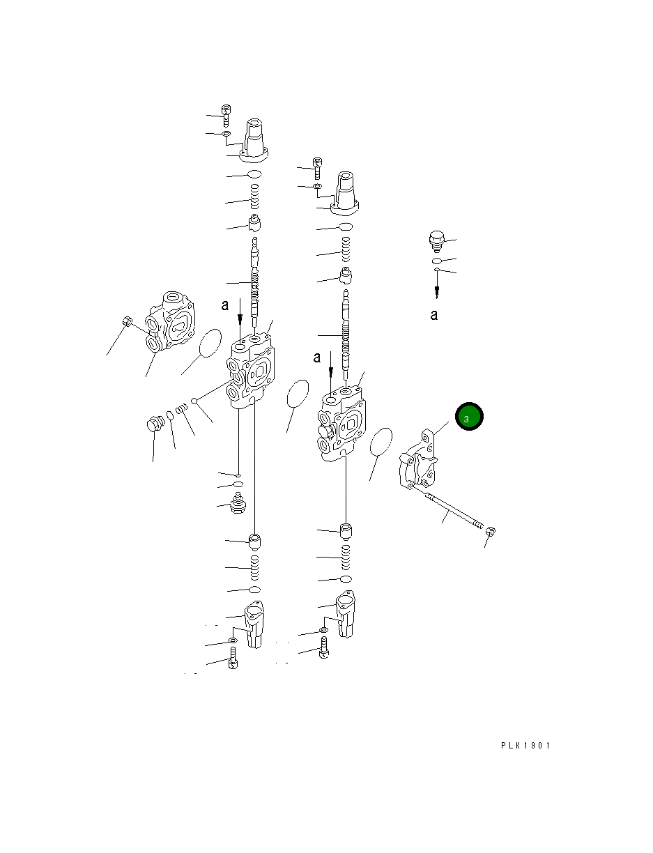 Крышка 709-32-11160 Komatsu