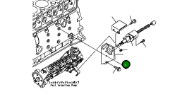 Крышка 6736-83-9520 Komatsu
