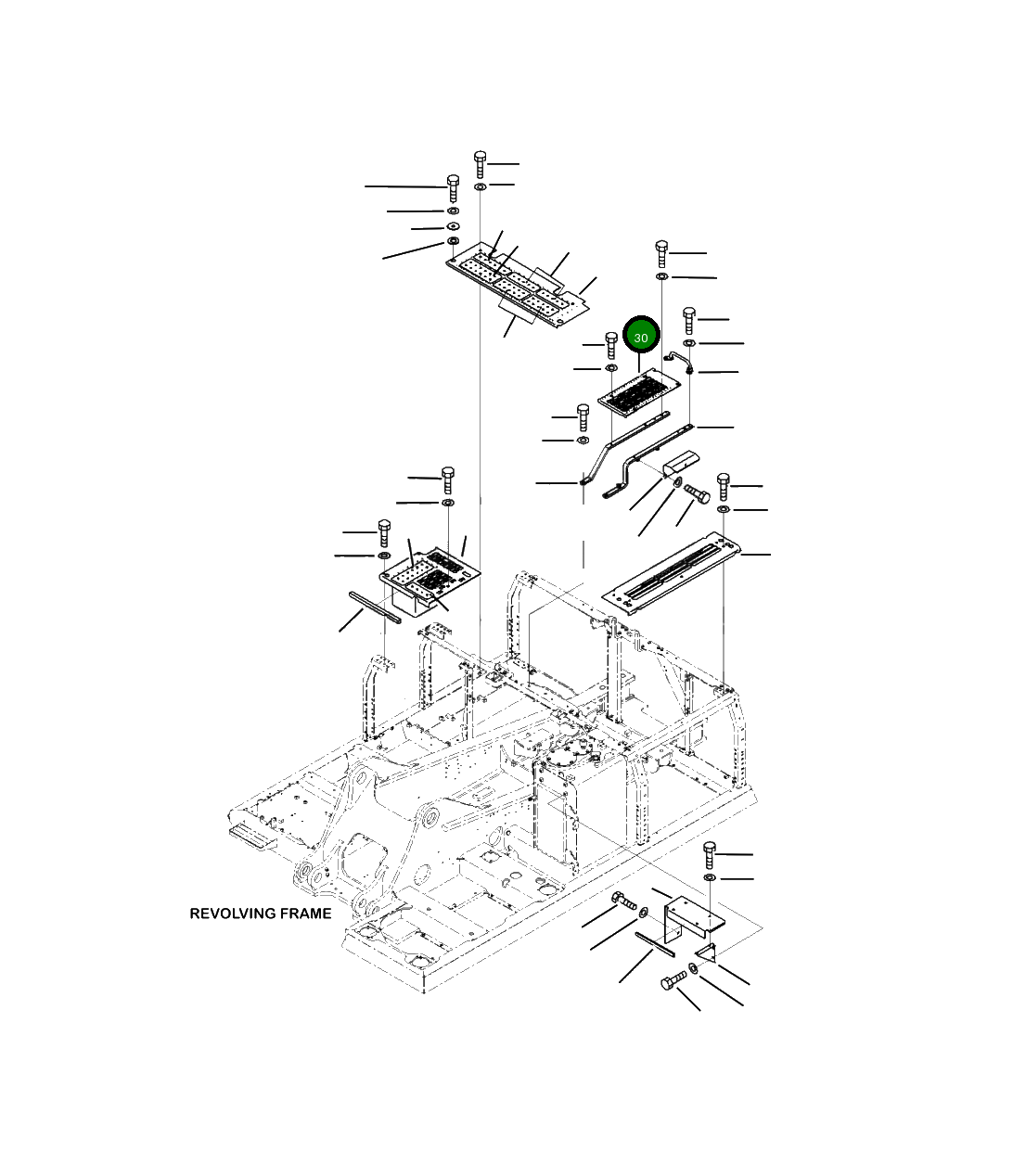 Крышка 207-54-41681 Komatsu