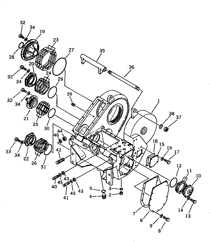 Кольцо уплотнительное (O-Ring) 07000-05265  Komatsu