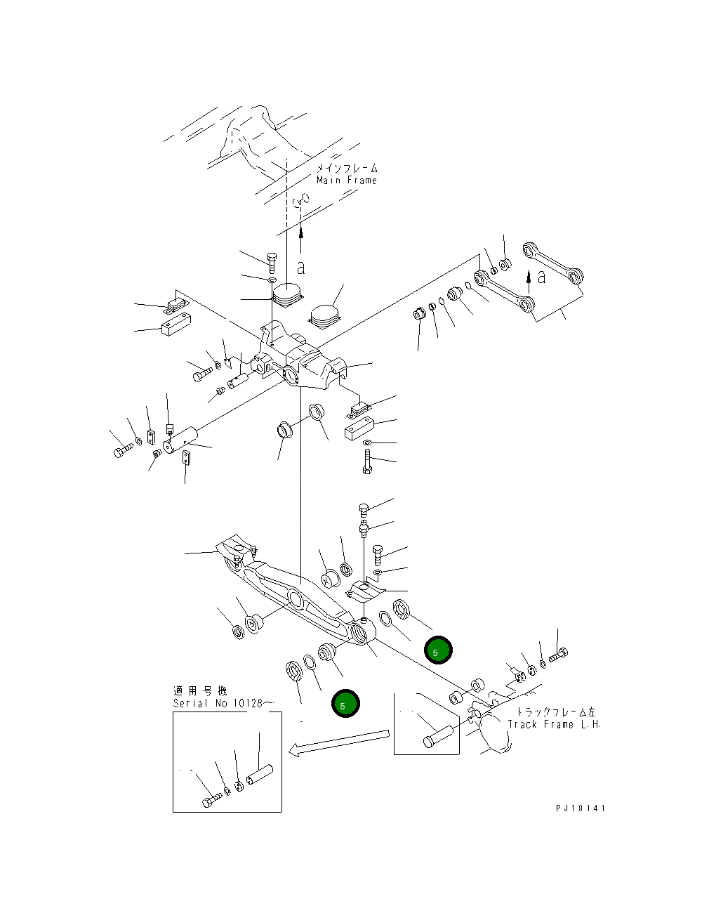Кольцо 17M-50-24350 Komatsu