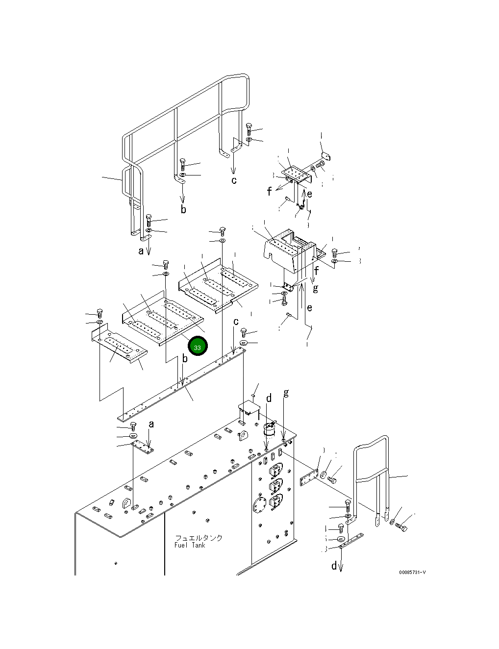 Крышка 21T-53-32663NK Komatsu