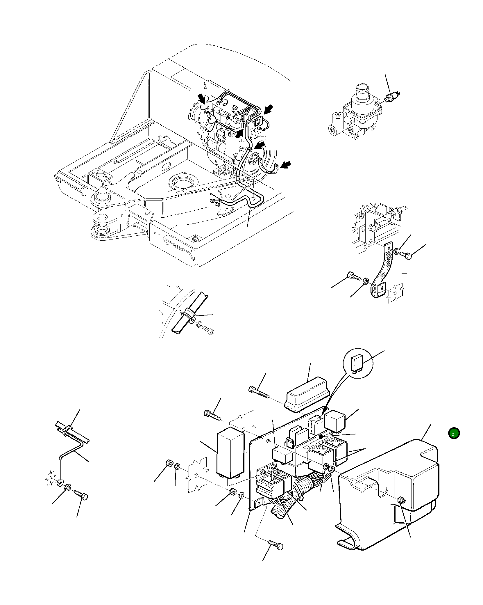 Крышка 22E-06-11550 Komatsu