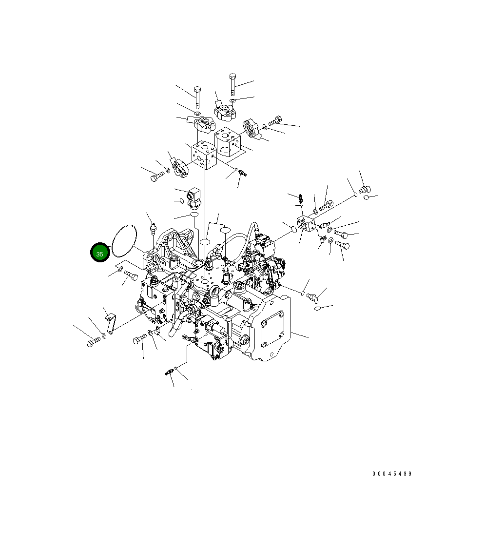 Кольцо уплотнительное (O-Ring) 07000-E5185 Komatsu