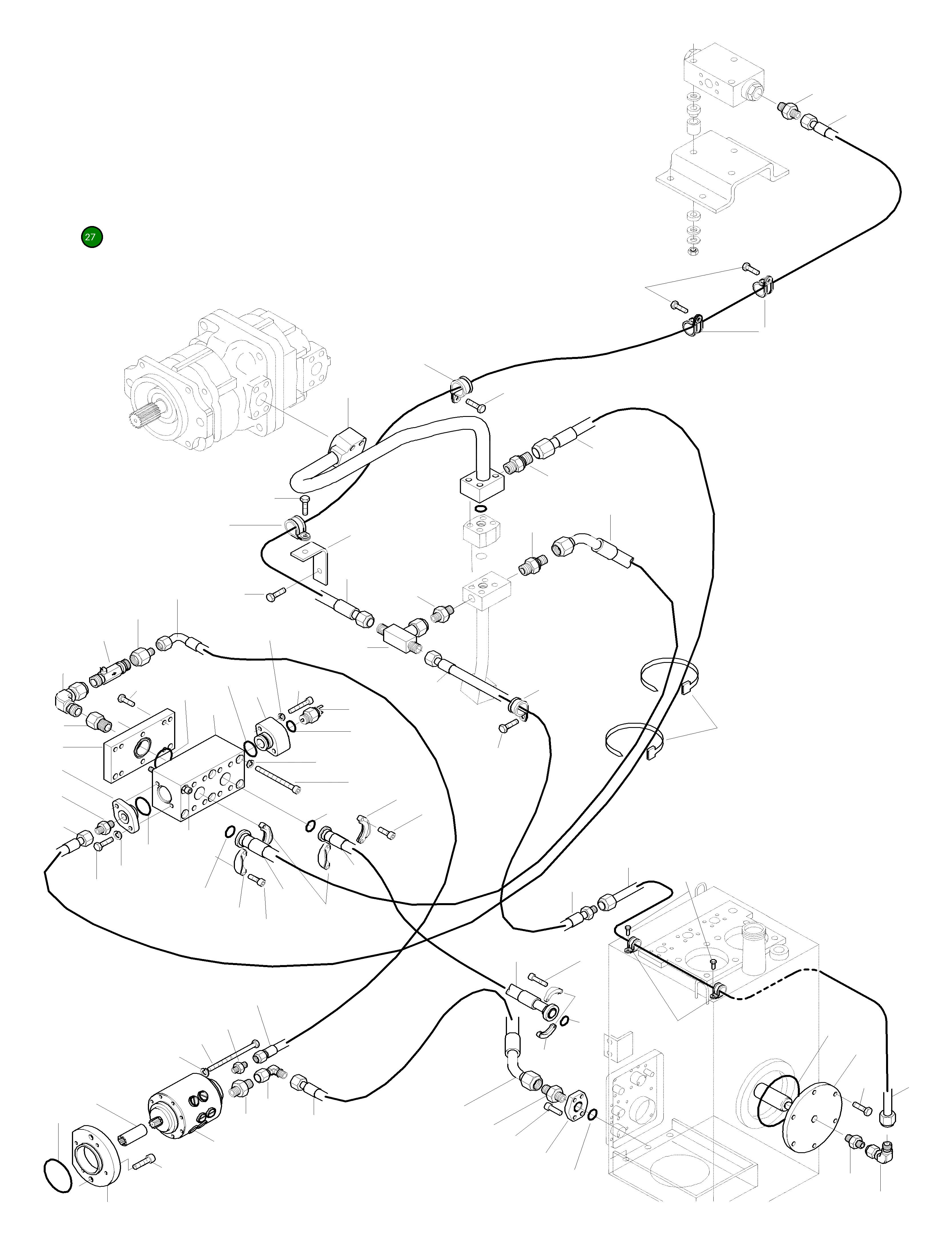 Кольцо уплотнительное (O-Ring) 419-09-H2030 Komatsu