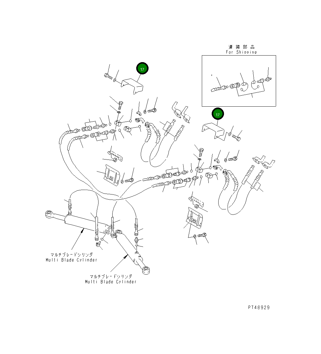 Крышка 419-T53-1240 Komatsu