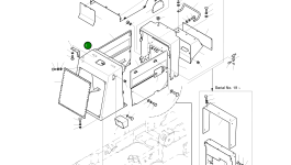 Крышка 5621-2692A Komatsu