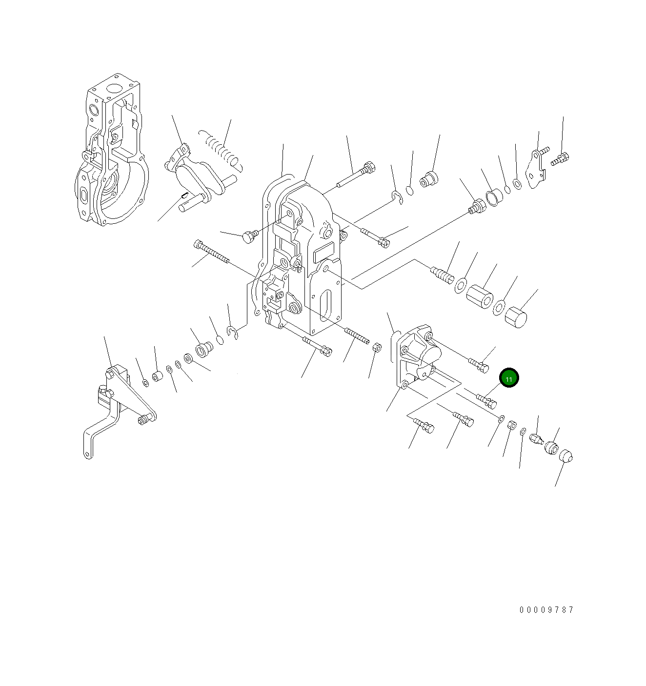 Болт DK020006-16 Komatsu