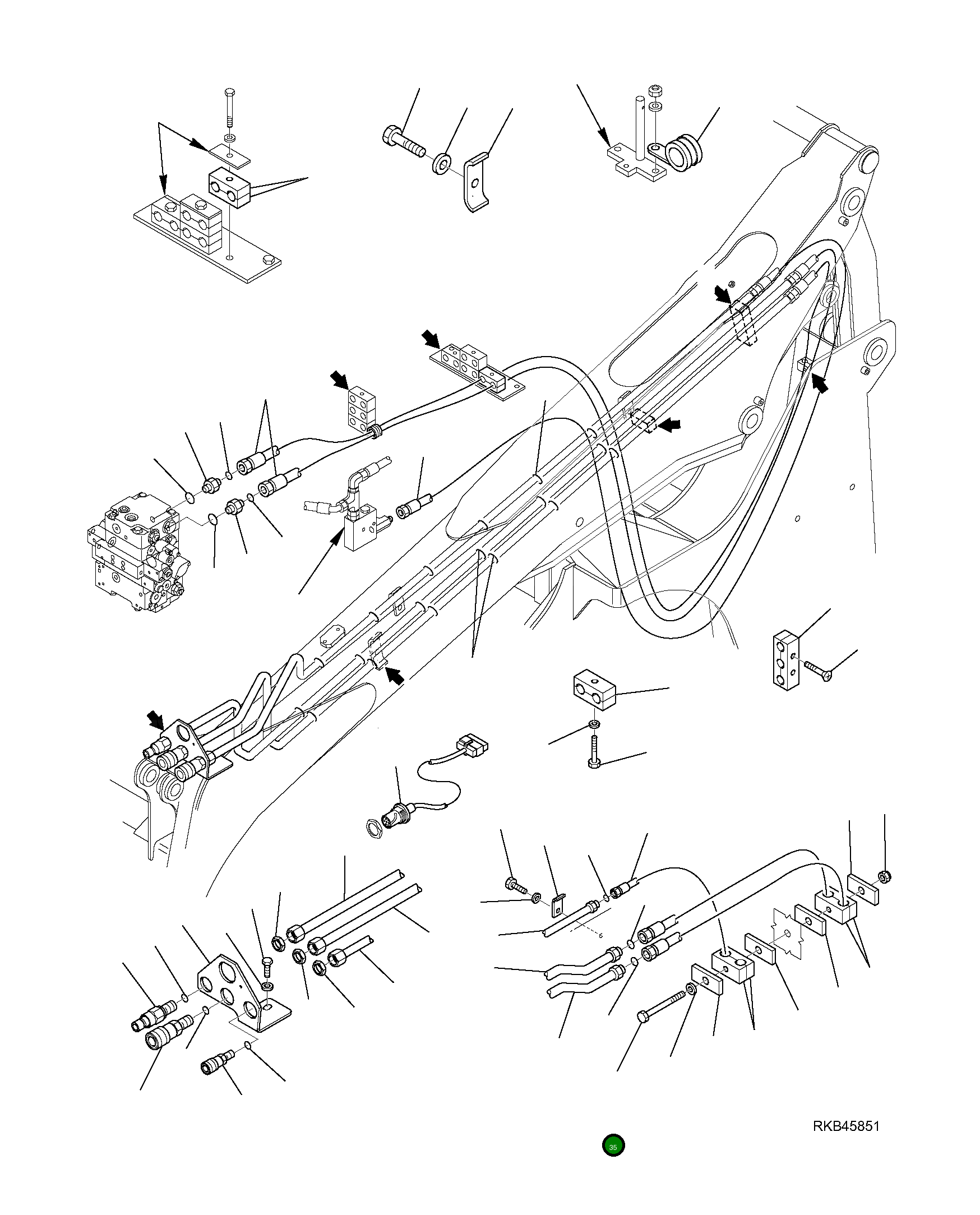 Болт 37A-09-14739 Komatsu