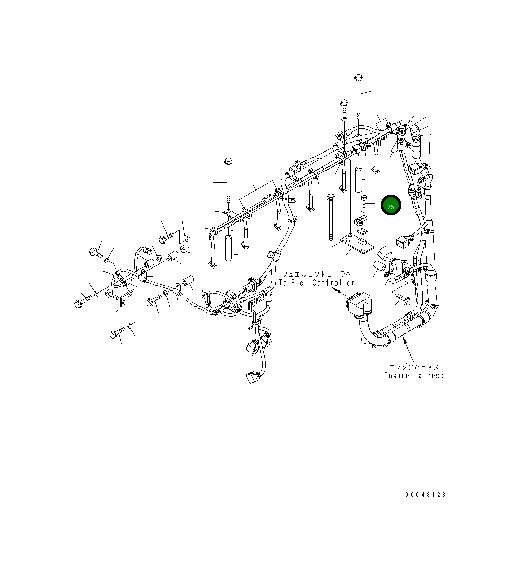 Болт 01252-60516 Komatsu