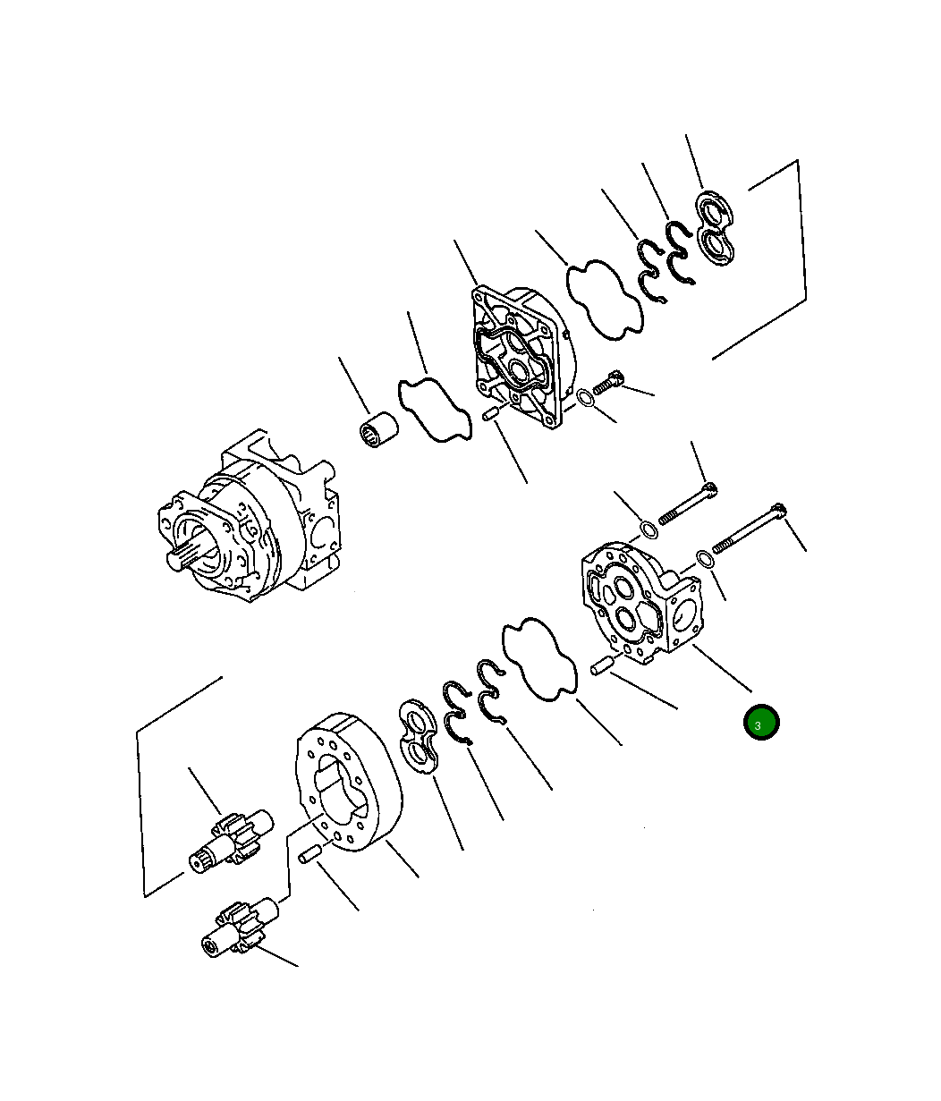 Крышка 705-17-04120  Komatsu