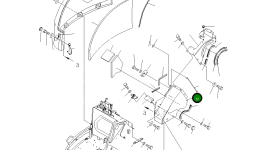 Крышка 22U-54-12394 Komatsu