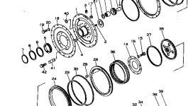 Кольцо 287-15-19240 Komatsu