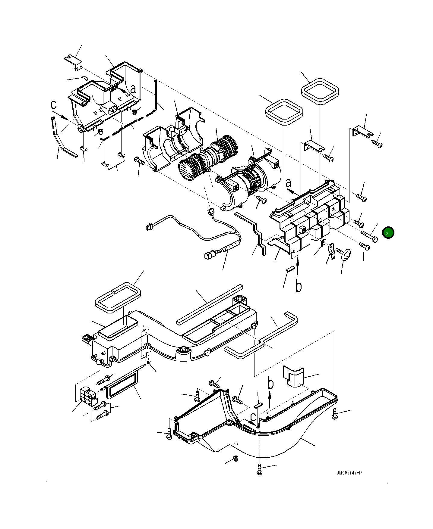 Болт ANBF00640DPA Komatsu