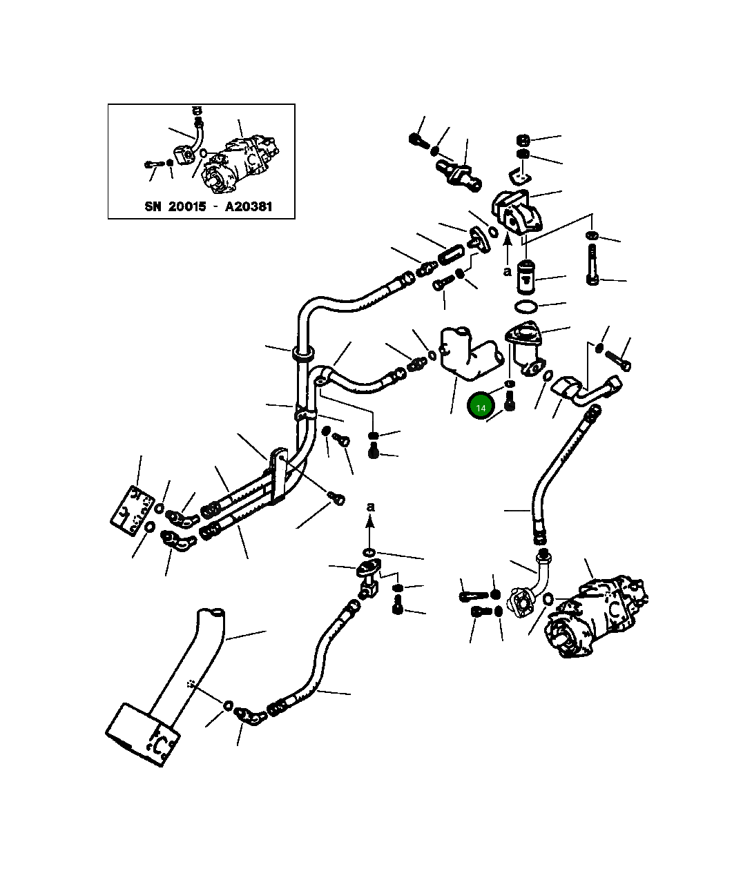 Болт 01643-51030 Komatsu