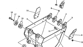 Пластина 202-70-64240 Komatsu
