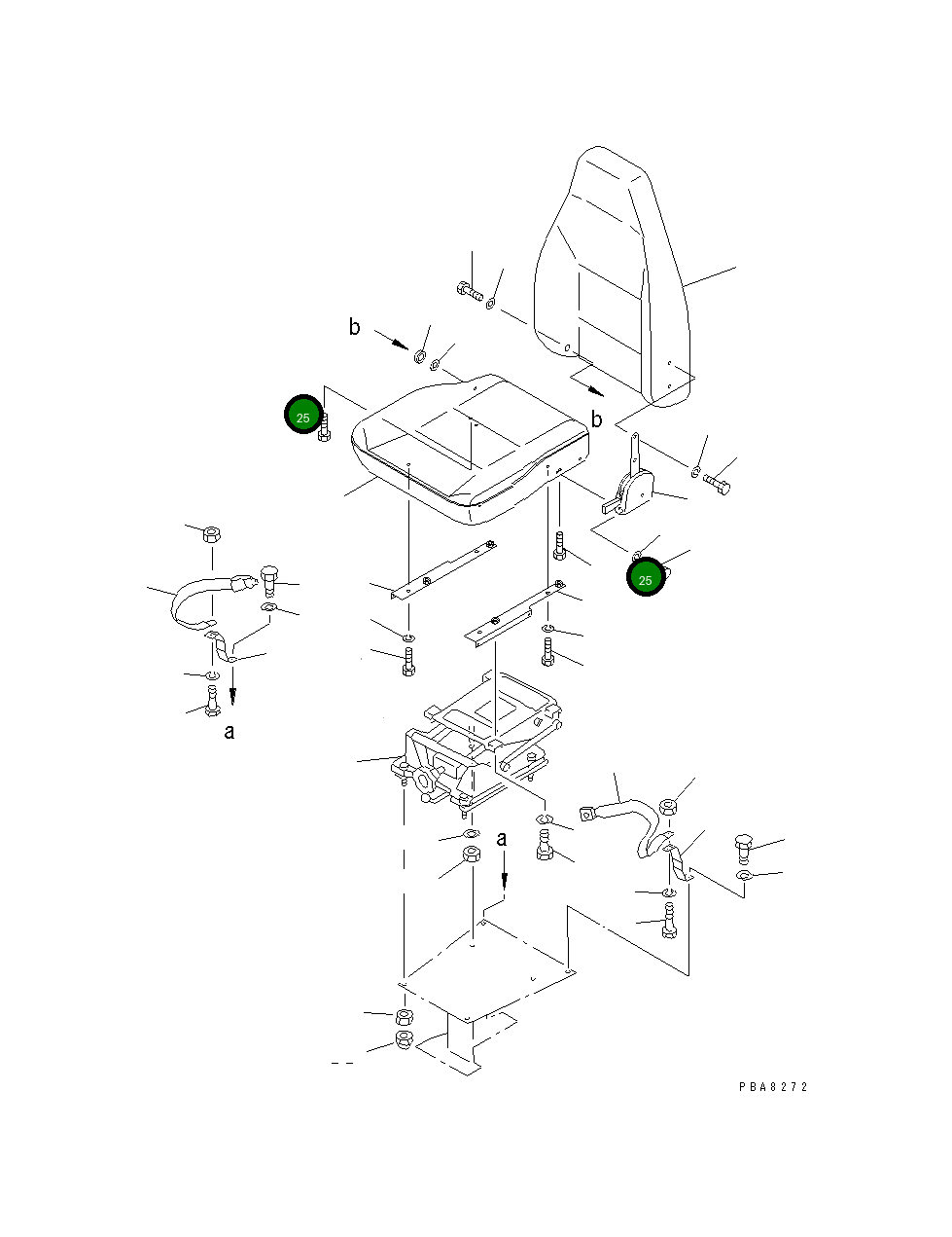 Болт 02030-70716 Komatsu
