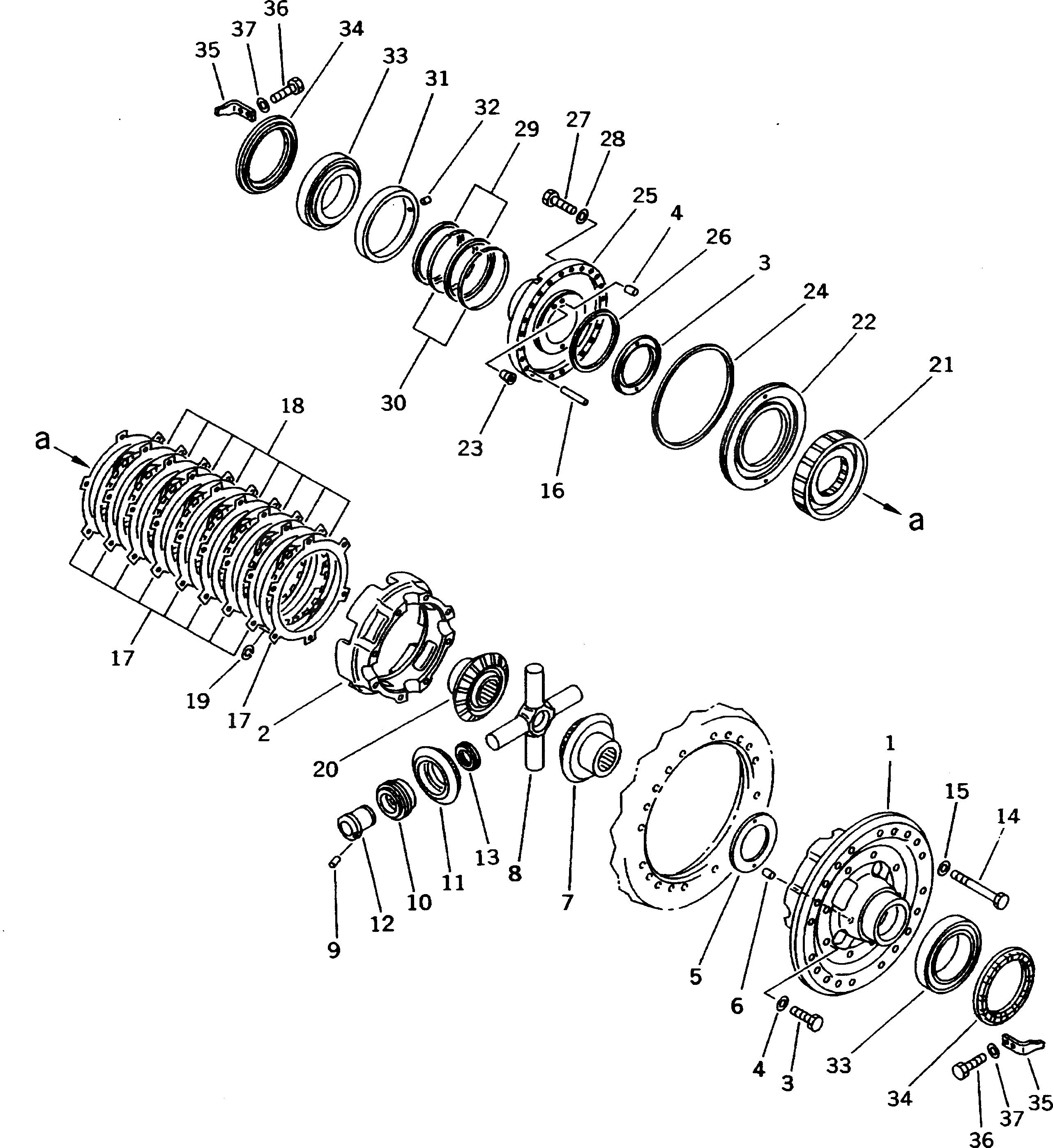 Кольцо 561-88-68780  Komatsu