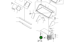 Крышка 56B-54-15820 Komatsu