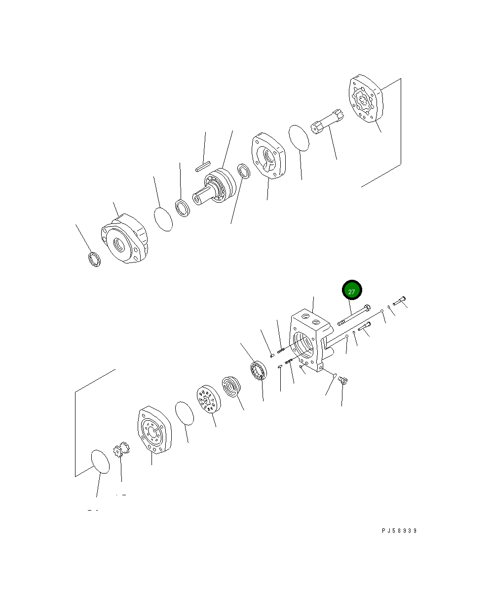 Болт 238-62-11130 Komatsu