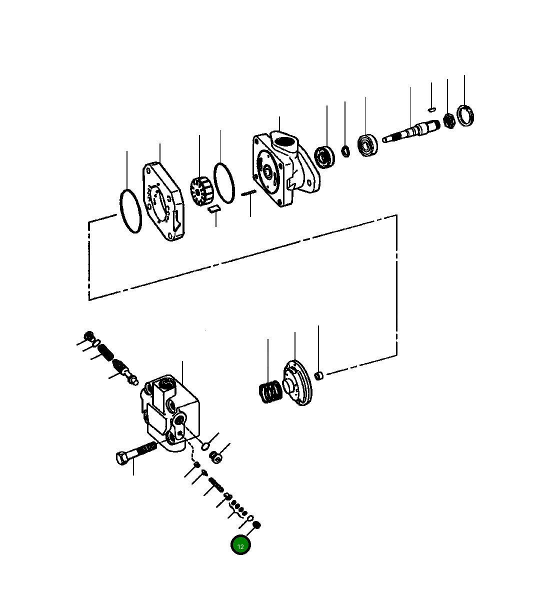 Кольцо уплотнительное (O-Ring) 135 232 H45 Komatsu