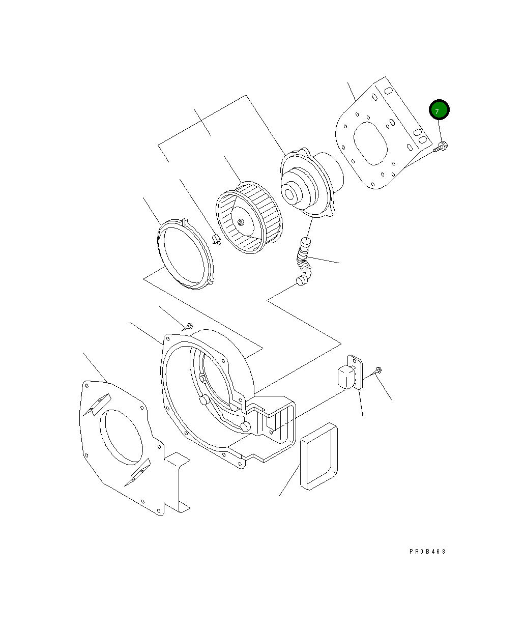 Болт ND91478-05168 Komatsu