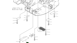 Крышка 22B-54-19241 Komatsu