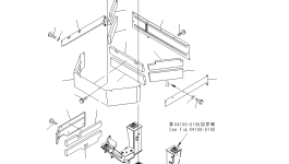 Крышка 427-54-24351 Komatsu