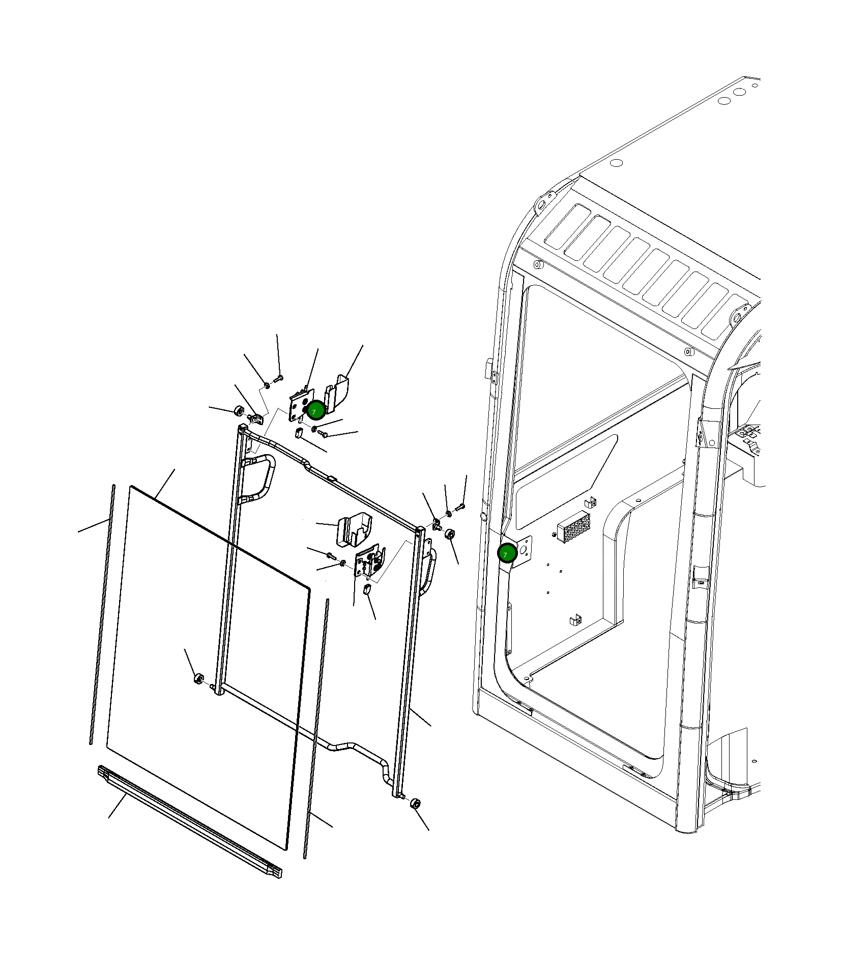 Болт 21W-54-R2560 Komatsu