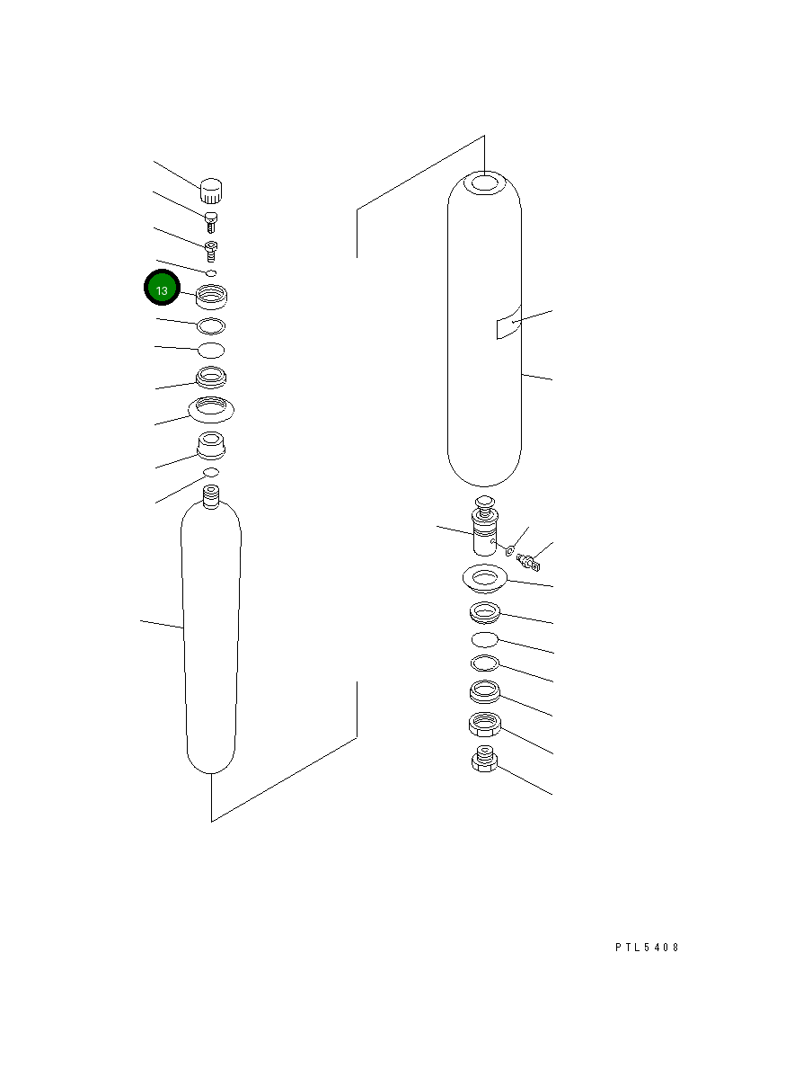 Кольцо 21T-60-12770 Komatsu
