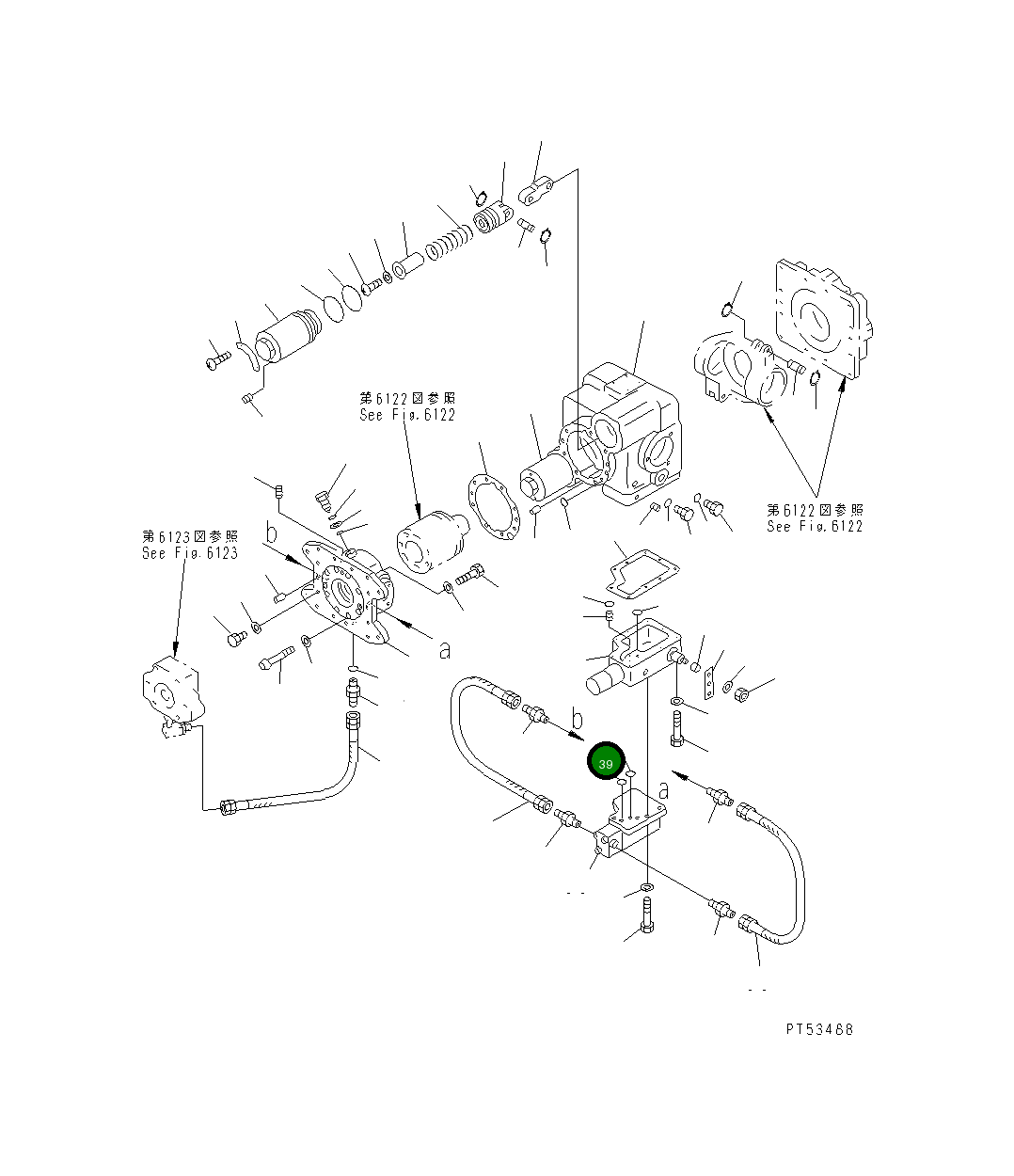 Кольцо уплотнительное (O-Ring) 26C-61-12650 Komatsu