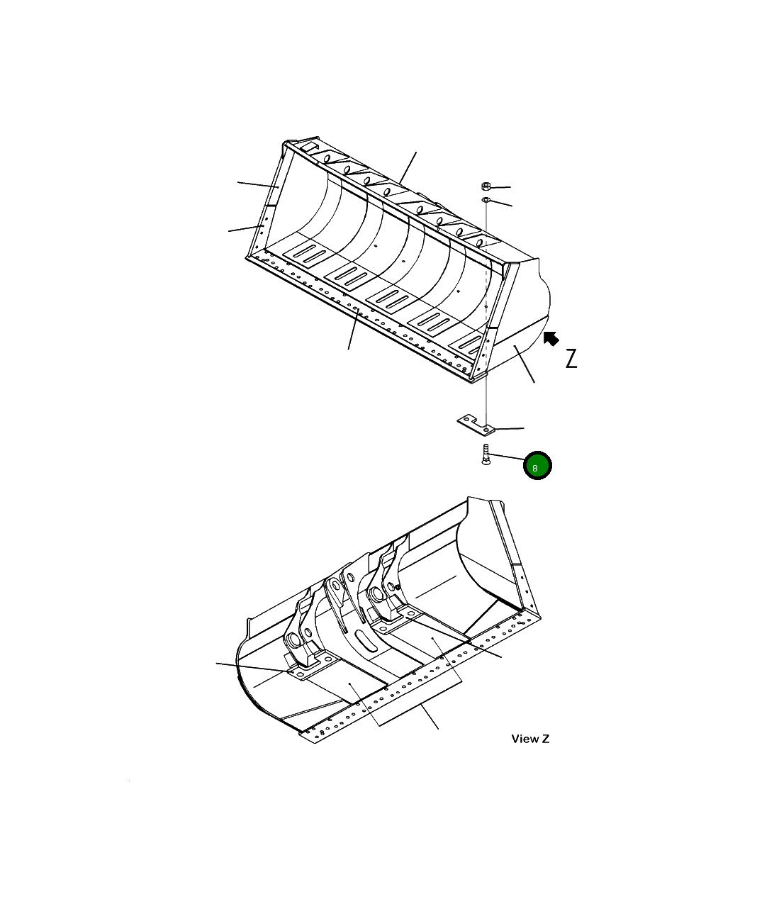 Болт 02290-11685 Komatsu