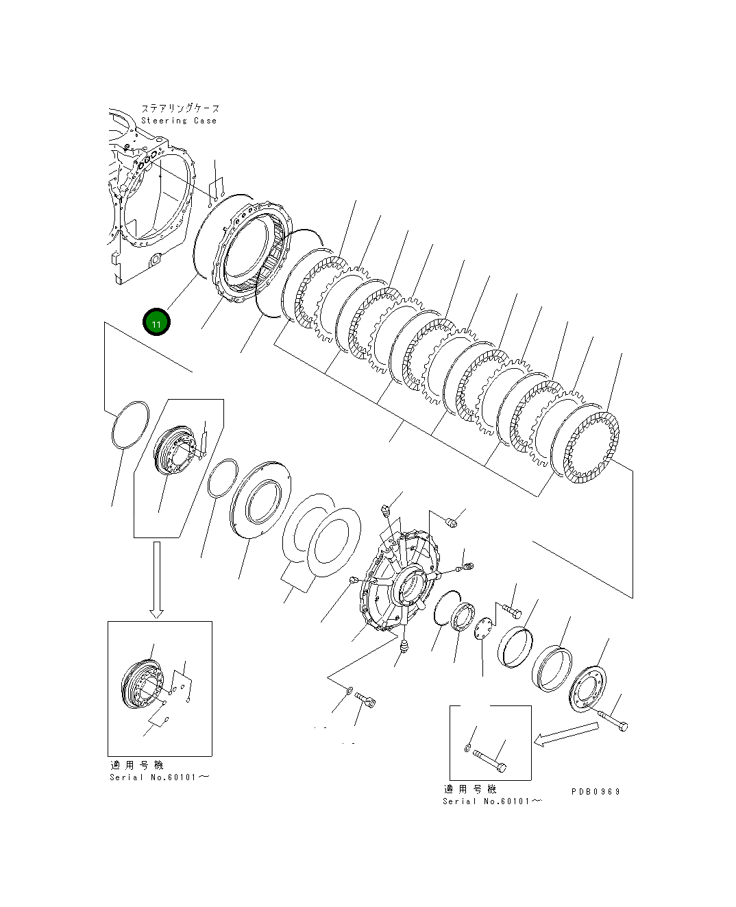 Кольцо уплотнительное (O-Ring) 07000-15490 Komatsu