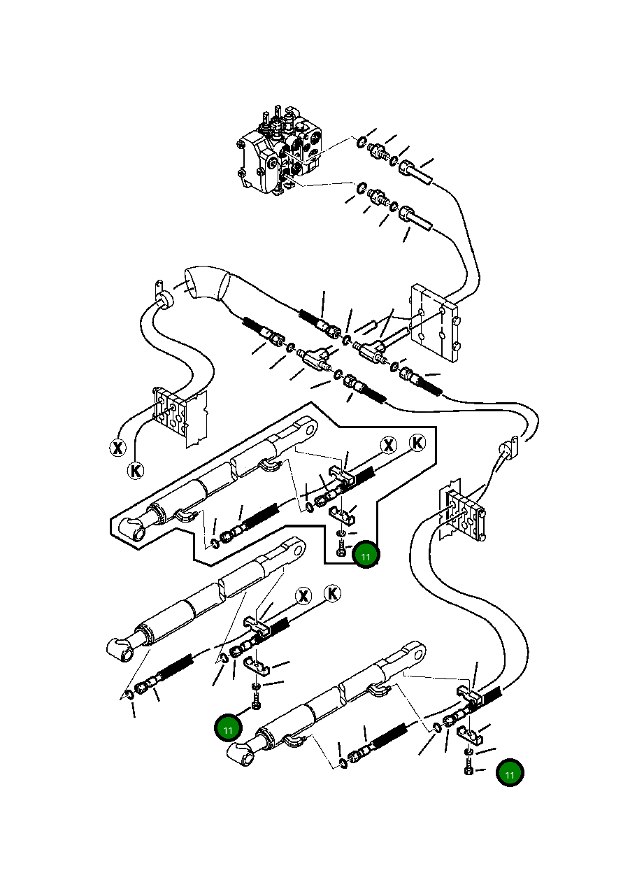 Болт 801015548 Komatsu