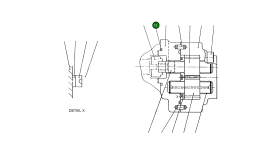 Кольцо уплотнительное (O-Ring) 1303030453 Komatsu
