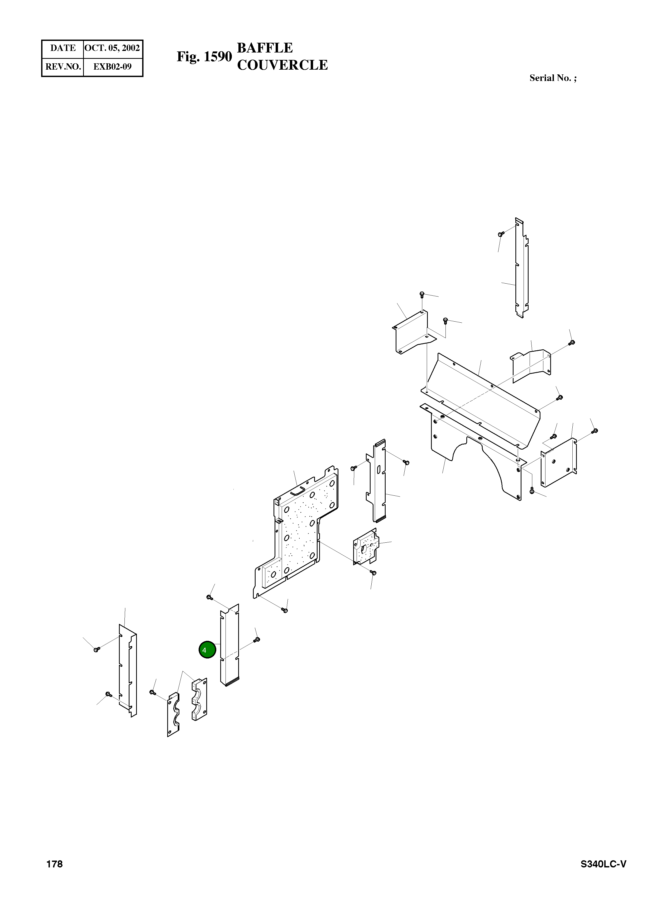 Крышка 621-01772B Komatsu