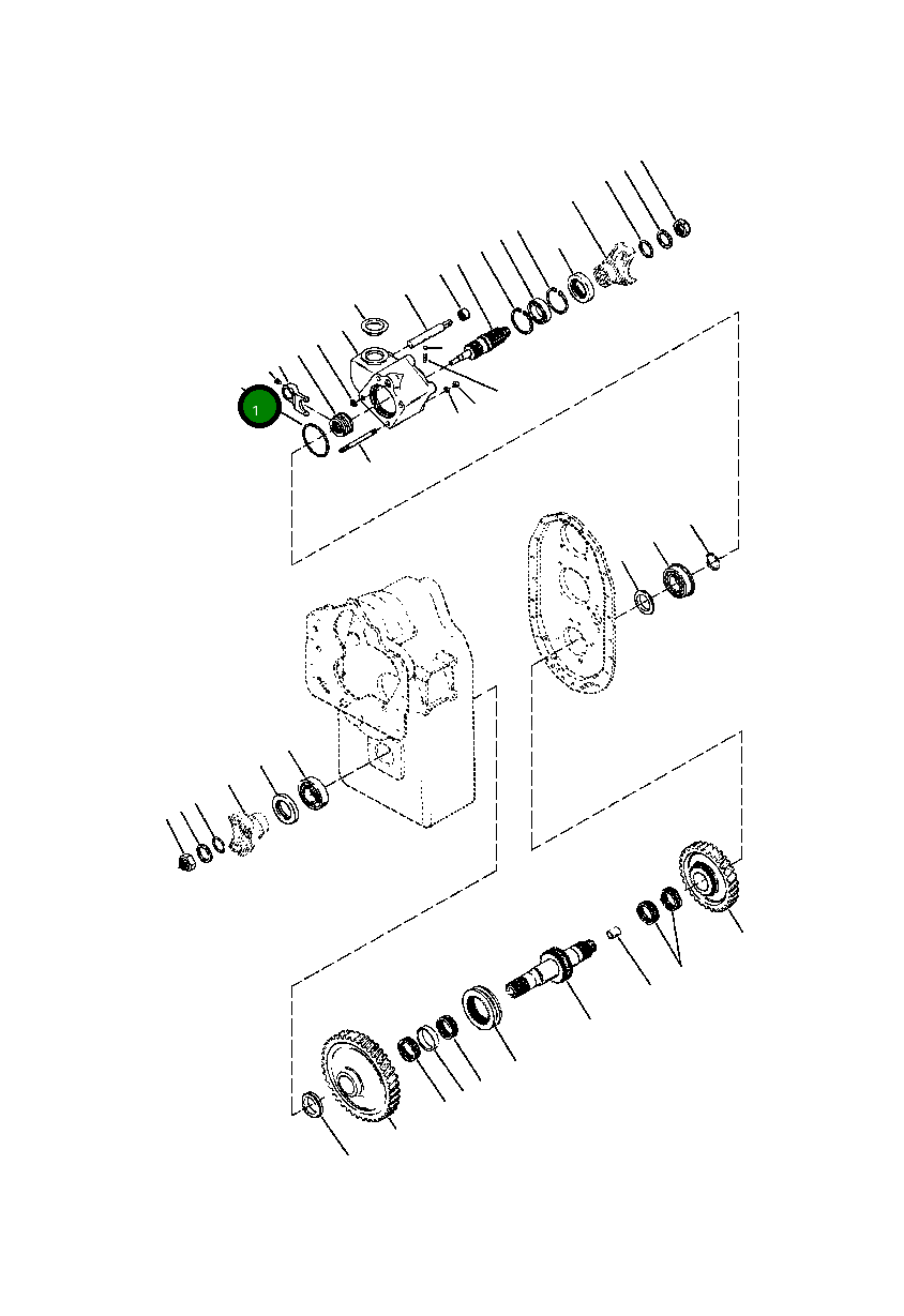 Кольцо уплотнительное (O-Ring) 36 832  Komatsu
