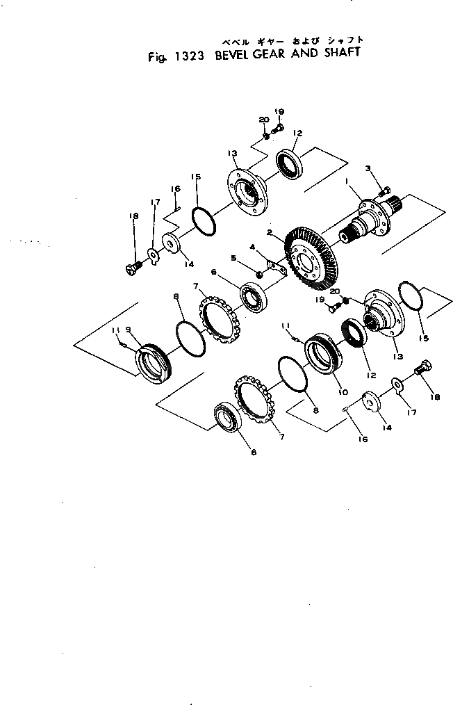 Болт 101-21-21150  Komatsu