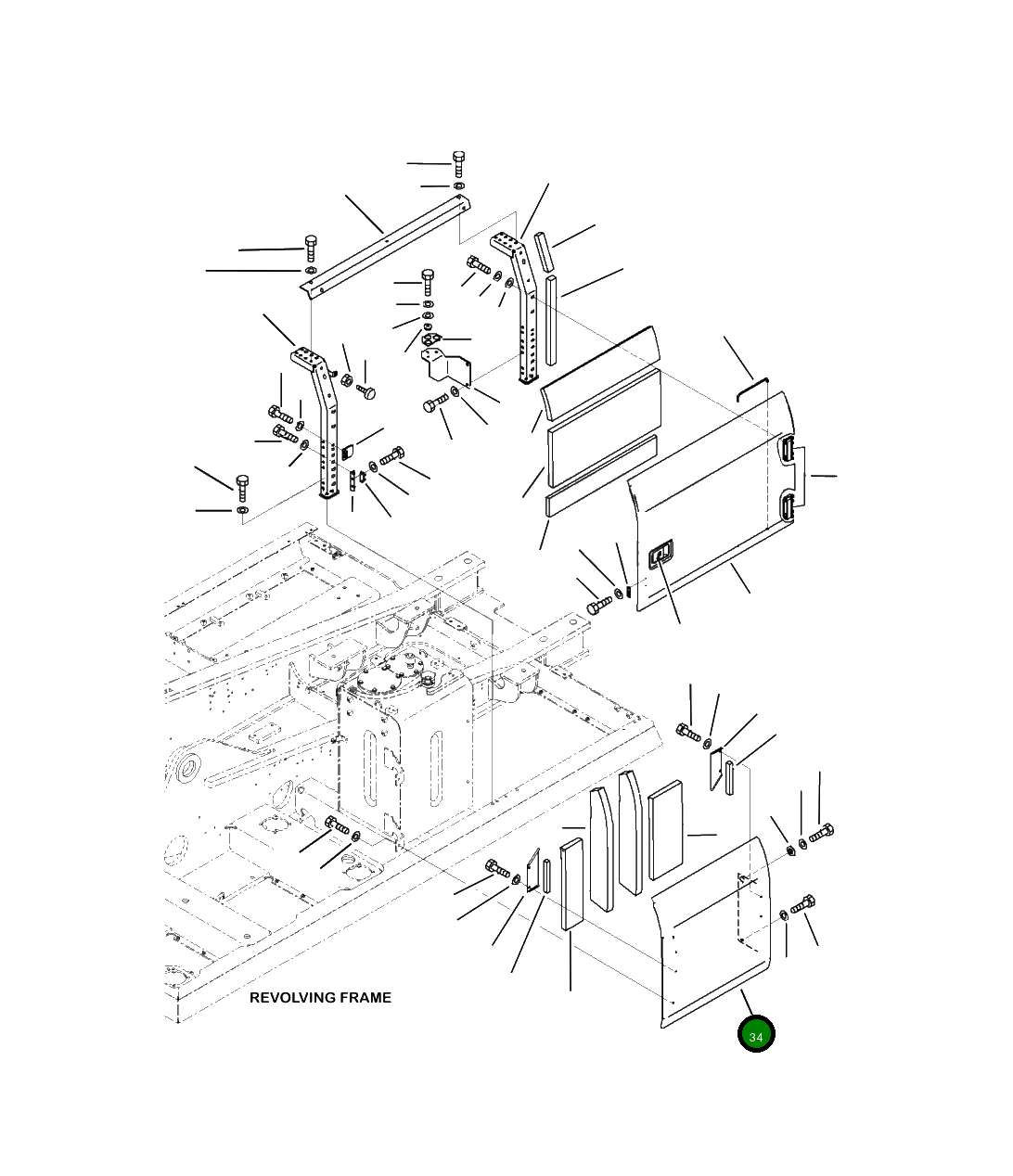Крышка 207-54-42851 Komatsu