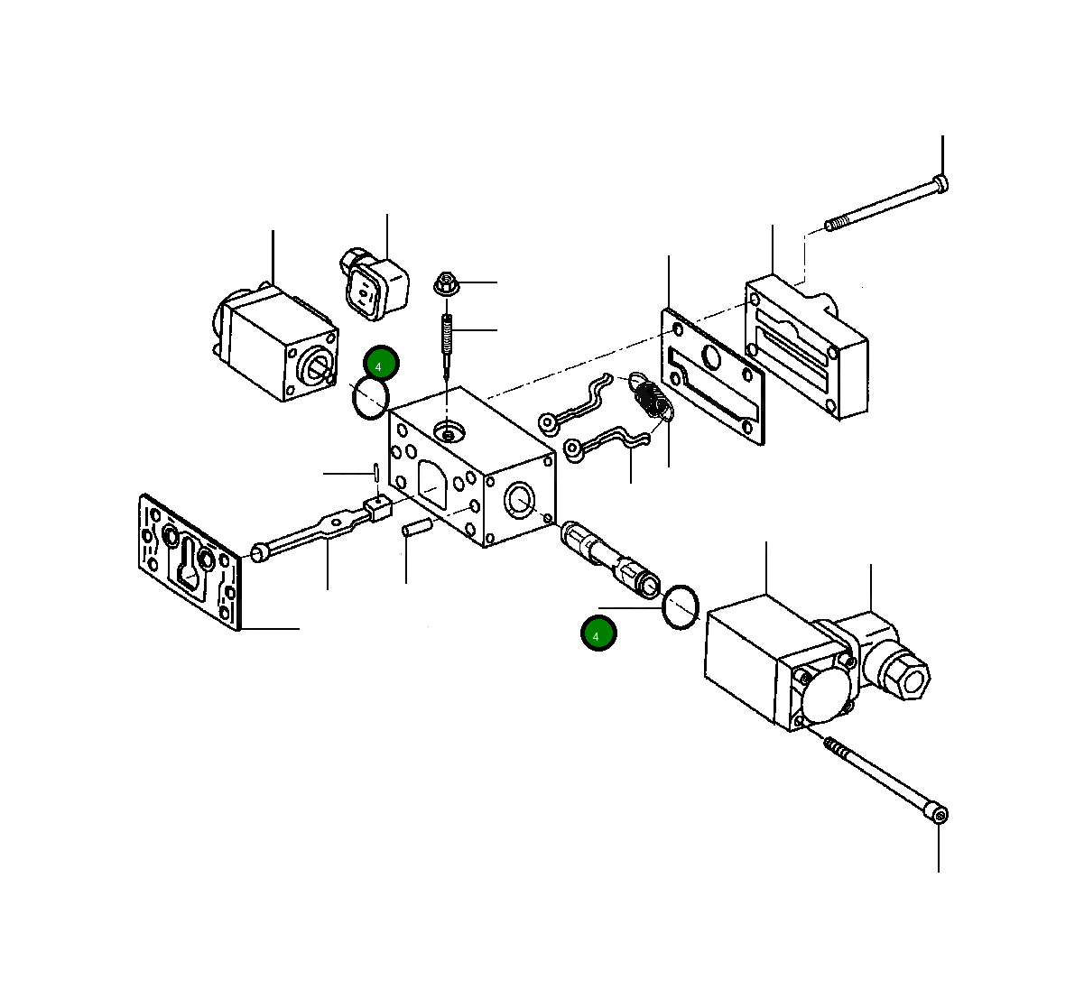 Кольцо уплотнительное (O-Ring) 574 049 R1 Komatsu