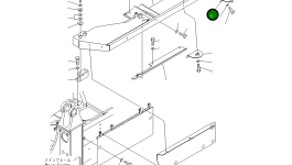 Крышка 134-54-63271 Komatsu