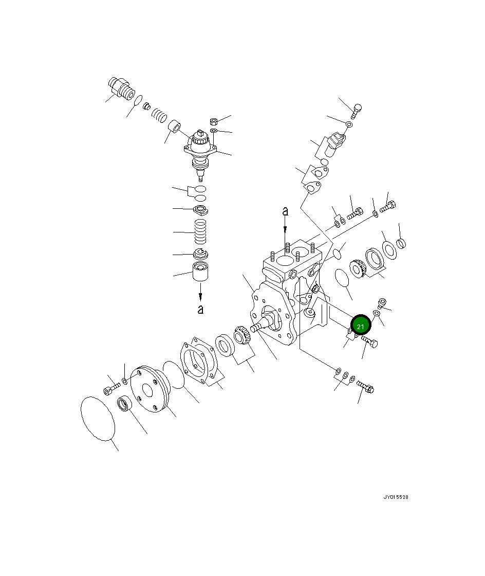 Кольцо уплотнительное (O-Ring) ND094086-0170 Komatsu