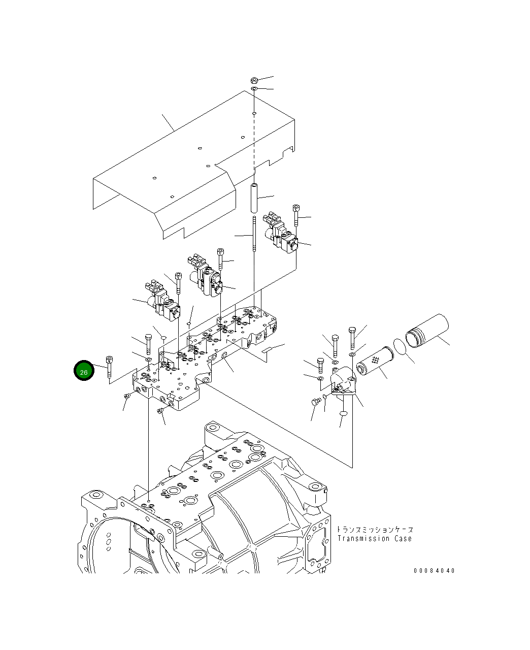 Болт 01252-71060 Komatsu