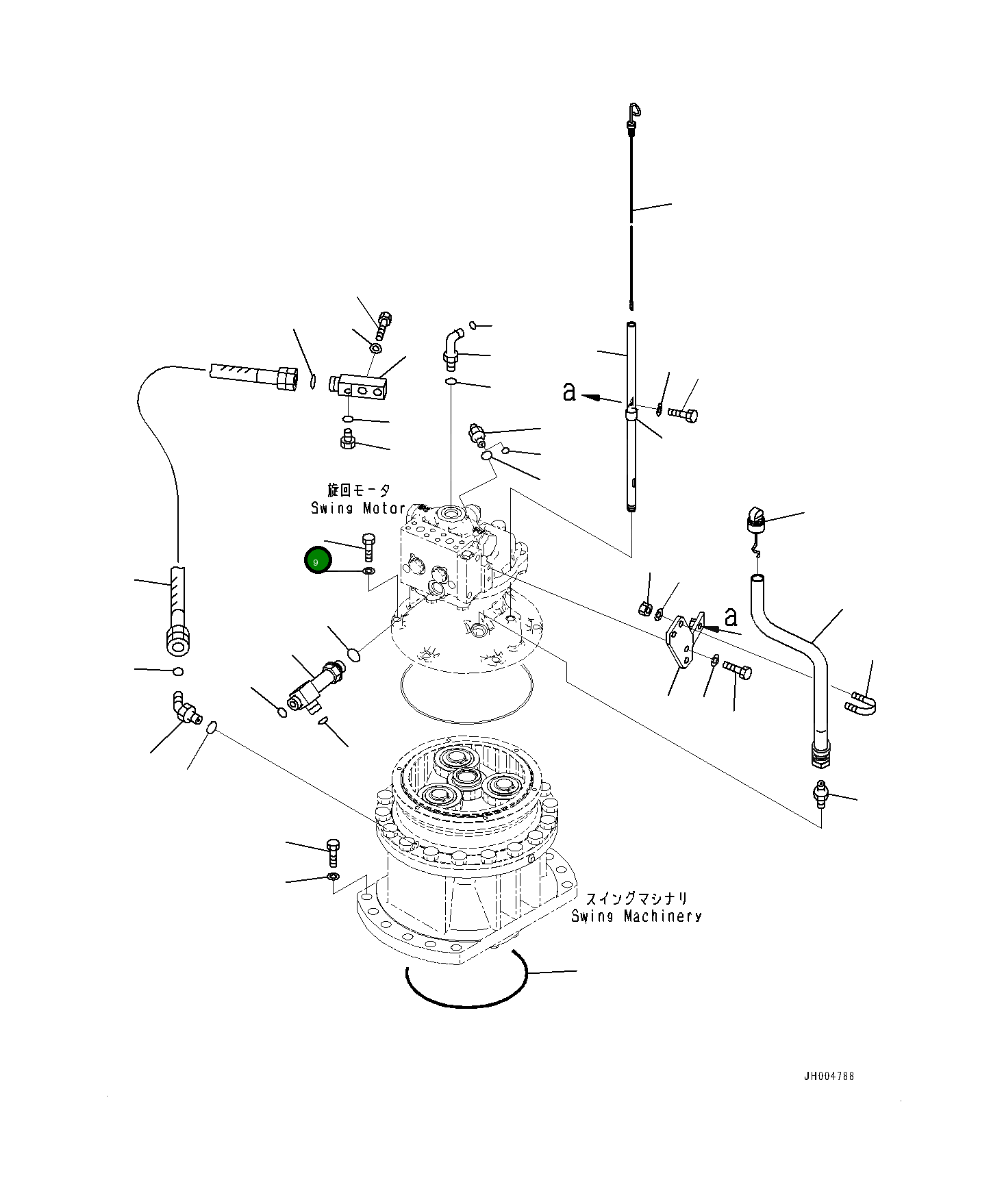 Болт 0101081035 Komatsu