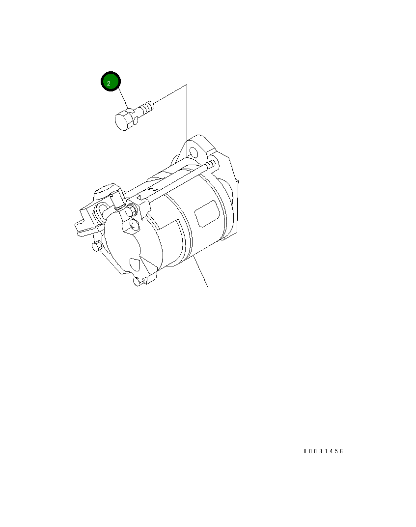 Болт 460-151 Komatsu